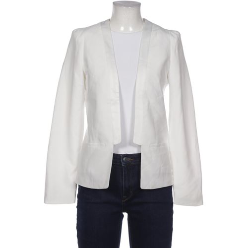 Mango Damen Blazer, weiß, Gr. 38