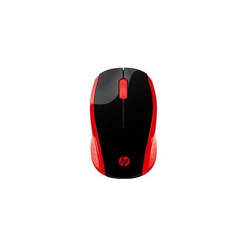 HP 200 Maus kabellos rot