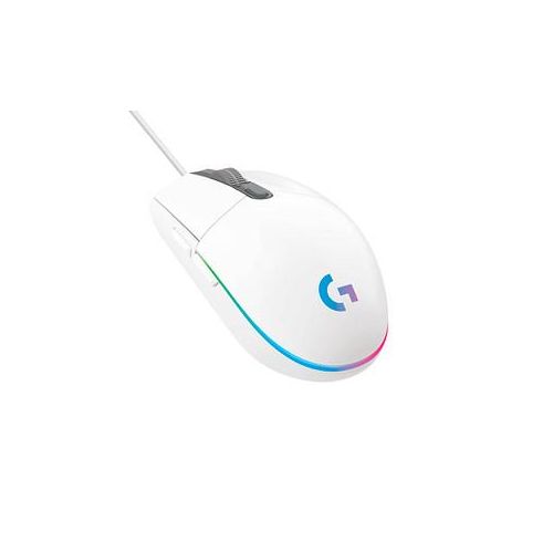 Logitech G203 Gaming Maus kabelgebunden weiß