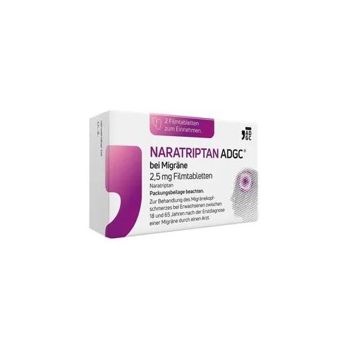 Naratriptan Adgc Bei Migräne 2,5 Mg Filmtabletten