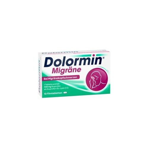 Dolormin Migräne 400 mg Ibuprofen bei Migränekopfschmerzen