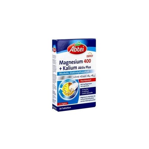 Abtei Magnesium 400+kalium Tabletten