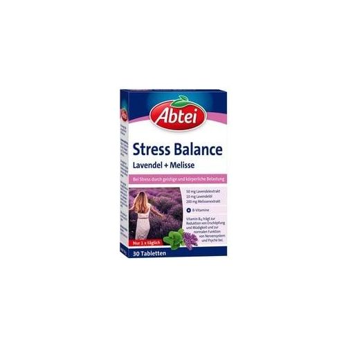 Abtei Stress Balance Lavendel+Melisse Tabletten Tf