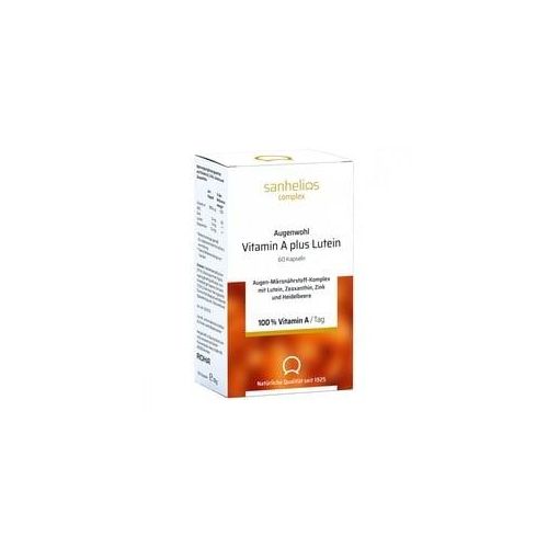 Sanhelios Augenwohl Vitamin A plus Lutein Kapseln