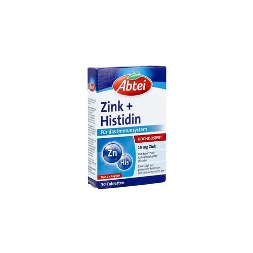 Abtei Zink+Histidin Tabletten titandioxidfrei