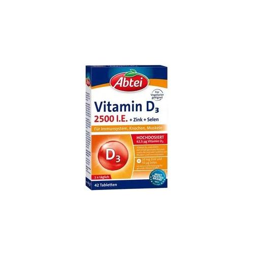 Abtei Vitamin D3 2500 I.E. Tabletten