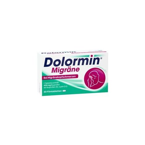 Dolormin Migräne 400 mg Ibuprofen bei Migränekopfschmerzen