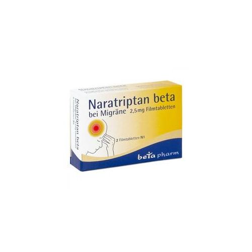 Naratriptan Beta Bei Migräne 2,5 Mg Filmtabletten