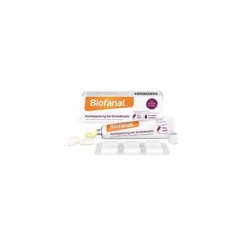 Biofanal Kombipackung bei Scheidenpilz Vaginaltabletten+Salbe