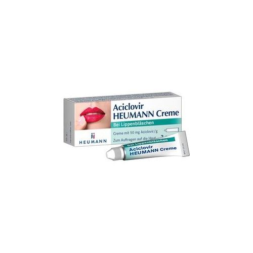 Aciclovir Heumann Creme bei Lippenherpes