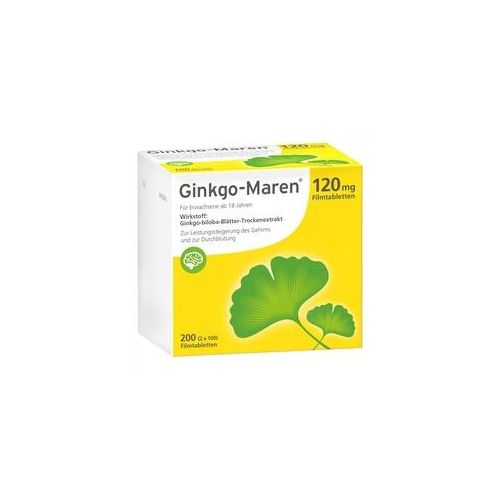 Ginkgo-maren 120 Mg Filmtabletten