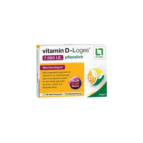 vitamin D-Loges 7.000 internationale Einheiten pflanzlich