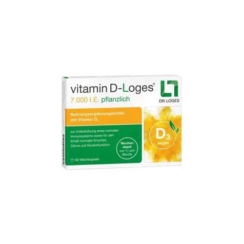 vitamin D-Loges 7.000 internationale Einheiten pflanzlich