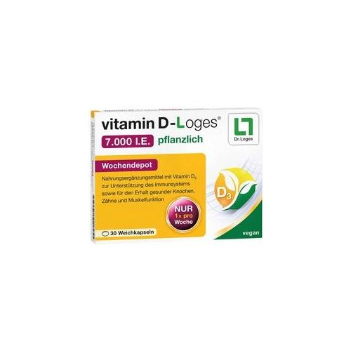 vitamin D-Loges 7.000 internationale Einheiten pflanzlich