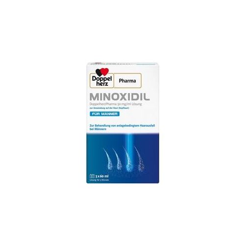 Minoxidil DoppelherzPharma für Männer 50 mg/ml Lösung zur Anwend