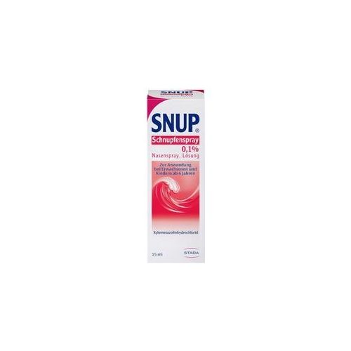 SNUP Nasen- & Schnupfenspray 0,1% mit Meerwasser