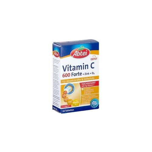 Abtei Vitamin C6 00 Forte Tabletten Titandioxidfr.