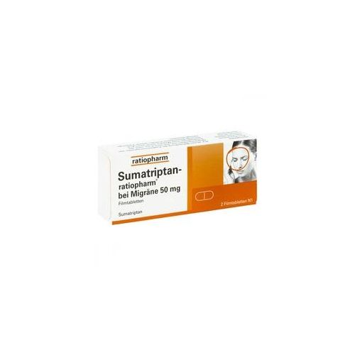 Sumatriptan-ratiopharm bei Migräne 50 mg Filmtabletten