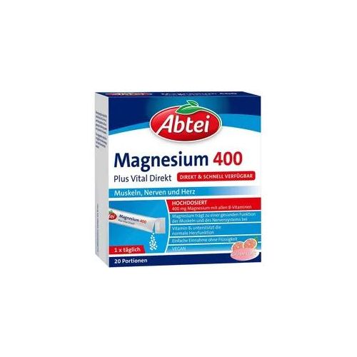 Abtei Magnesium 400 Plus Vital Direkt Granulat