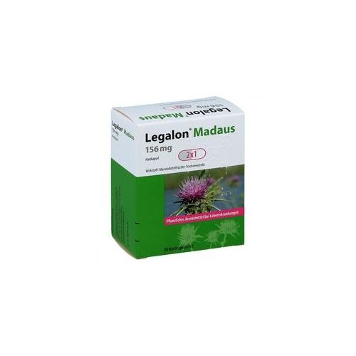 Legalon Madaus 156 mg Hartkapseln