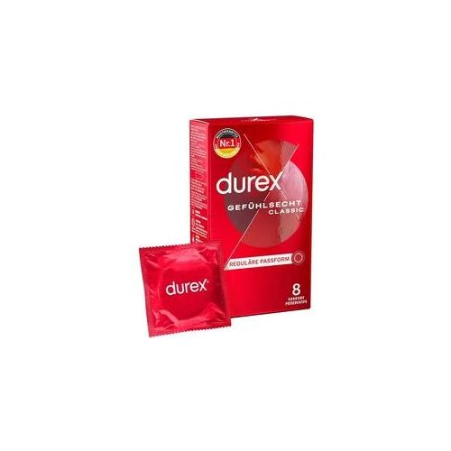 DUREX Gefühlsecht 8 hauchzarte Kondome für intensives Empfinden