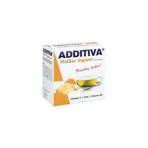 Additiva Heisser Ingwer+Orange Pulver