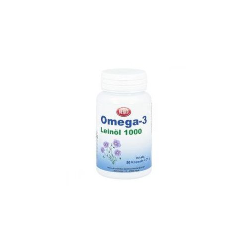 Omega 3 Leinöl 1000 Berco Kapseln