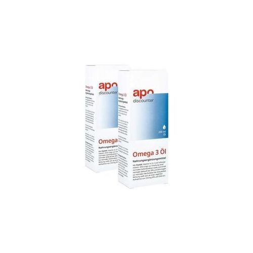 Omega 3 Öl mit Vitamin A, D und E von apodiscounter