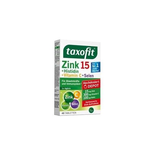 Taxofit Zink + Histidin + Selen Depot Tabletten