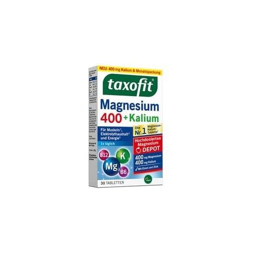 Taxofit Magnesium 400 + Kalium Depot Tabletten