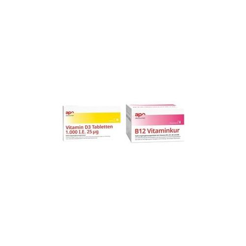 Immunsystem Sparset - Vitamin B12 + Vitamin D3 1.000 I.E.