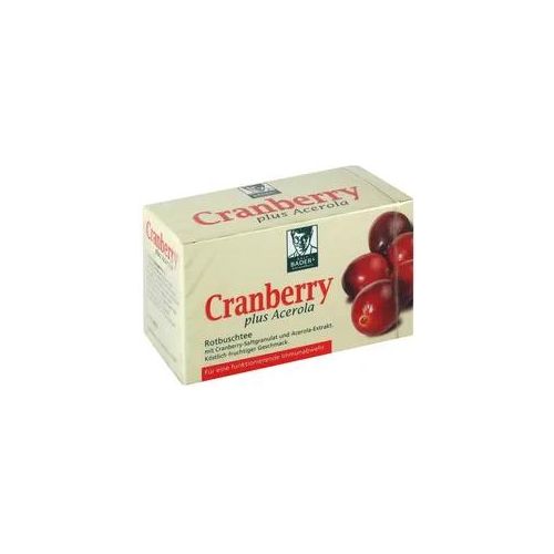 Cranberry Acerola Baders Filterbeutel