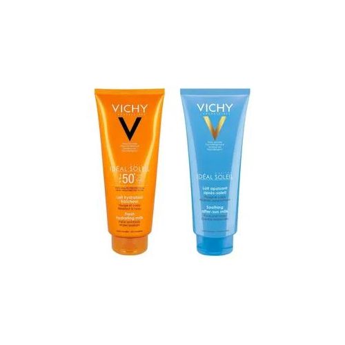 Vichy Capital Soleil Sonnenmilch Lsf 50+ + Capital Soleil Milch