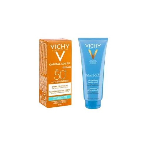 Vichy Capital Soleil Gesicht 50+ + Capital Soleil Milch