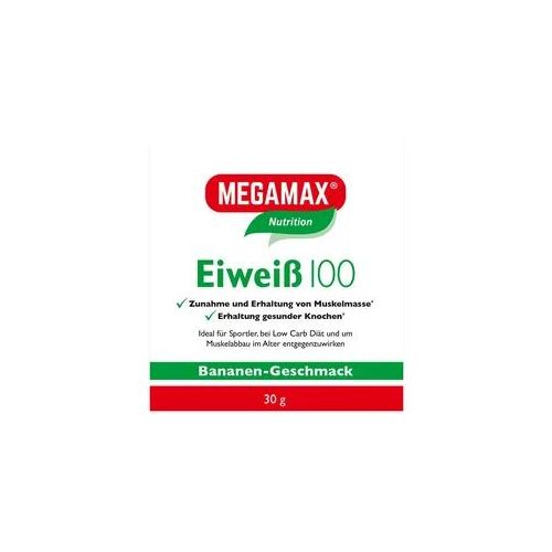 Eiweiss 100 Banane Megamax Pulver