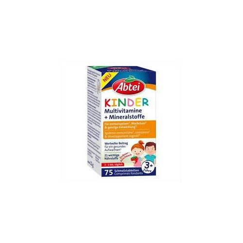 Abtei KINDER Multivitamine + Mineralstoffe Schmelztabletten