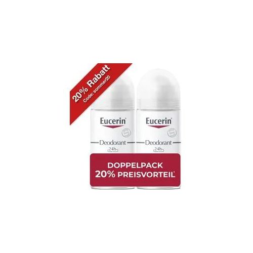 Eucerin Deodorant Roll-on 24h Doppelpack