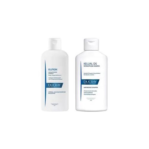 Ducray Elution ausgleichendes Shampoo + Anti-schuppen-shampoo