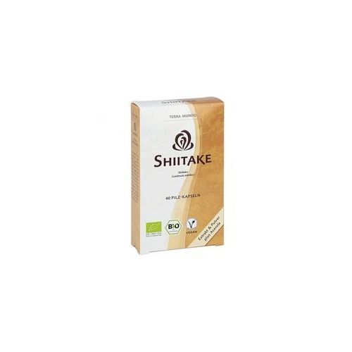 Shiitake Vitalpilz Bio Terra Mundo Kapseln