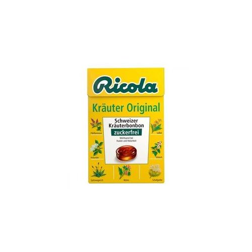 Ricola ohne Zucker Box Kräuter Bonbons