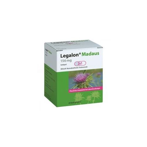 Legalon Madaus 156 mg Hartkapseln