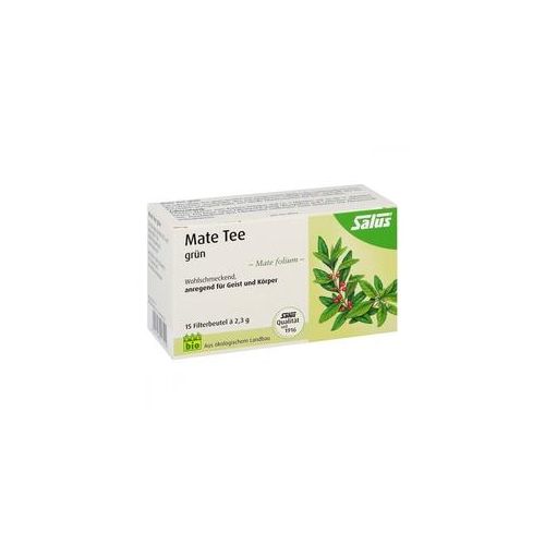 Mate Tee grün Kräutertee Mate folium bio Salus