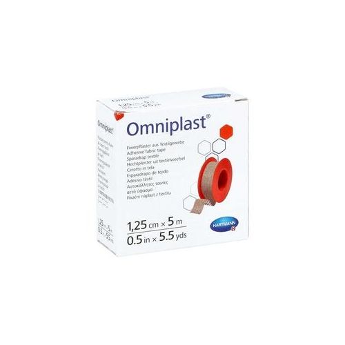 Omniplast Fixierpflaster Textilgew.1,25 cmx5 m