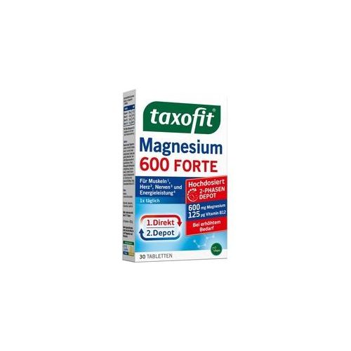 Taxofit Magnesium 600 Forte Depot Tabletten