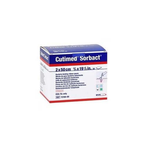 Cutimed Sorbact Tamponaden 2x50 cm