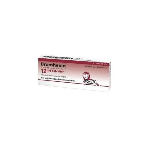 Bromhexin Hermes Arzneimittel 12 mg Tabletten