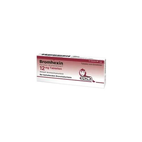 Bromhexin Hermes Arzneimittel 12 mg Tabletten