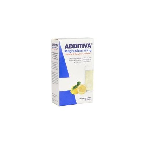 Additiva Magnesium 375 mg+Vitamin B-komplex+vit.c