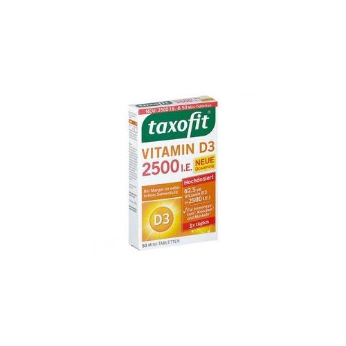 Taxofit Vitamin D3 2500 I.E. Tabletten