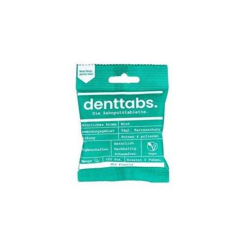 Denttabs Zahnputztabletten stevia mint